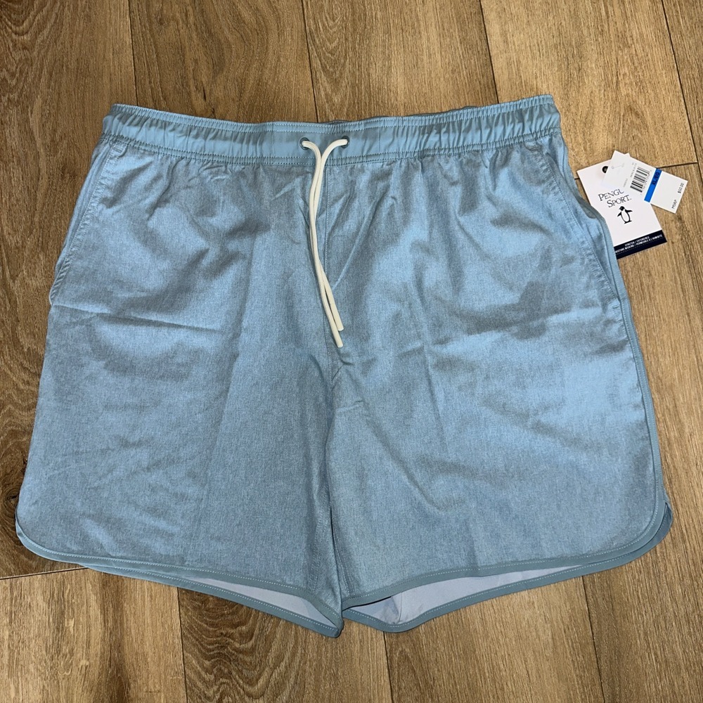 ORIGINAL PENGUIN SPORT XL MEN'S UNLINED STRETCH‎ TRAINING SHORTS NEW